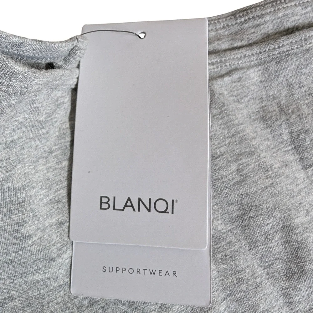 Blanqi Body Maternity Overbump Panty Heather Grey B15 Medium NWT